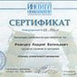 Сертификат врача центра имплантации Супер Смайл Иванцова Андрея Евгеньевича фото 8
